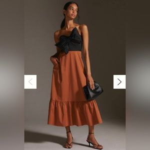 Bow-Tie Maxi Dress by Hutch from BHLDN, Anthropologie